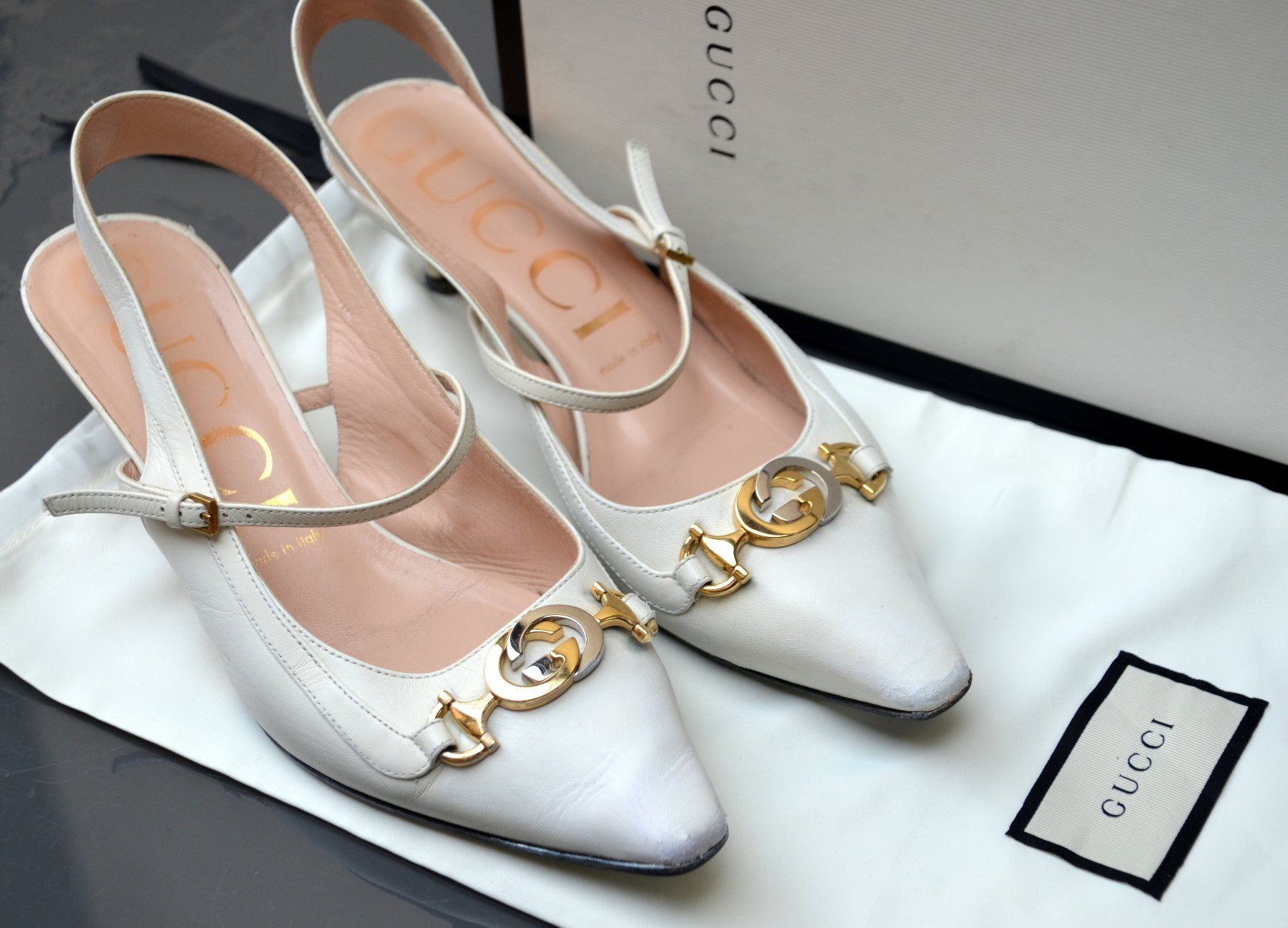 Gucci Scarpe da donna: Pumps Gucci Zumi Kitten  .39 – Usato da Collonges venduto da arashee