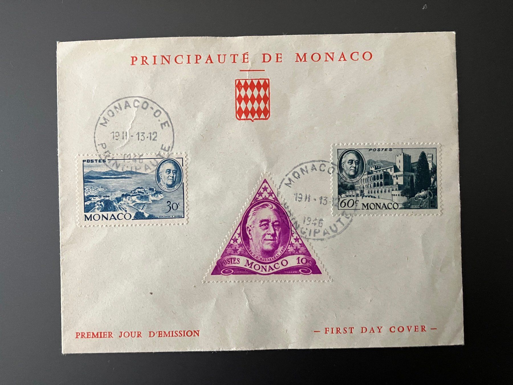 Tous les timbres: Ersttagsbrief / Brief Monaco – D'occasion à Bolligen par Isebo