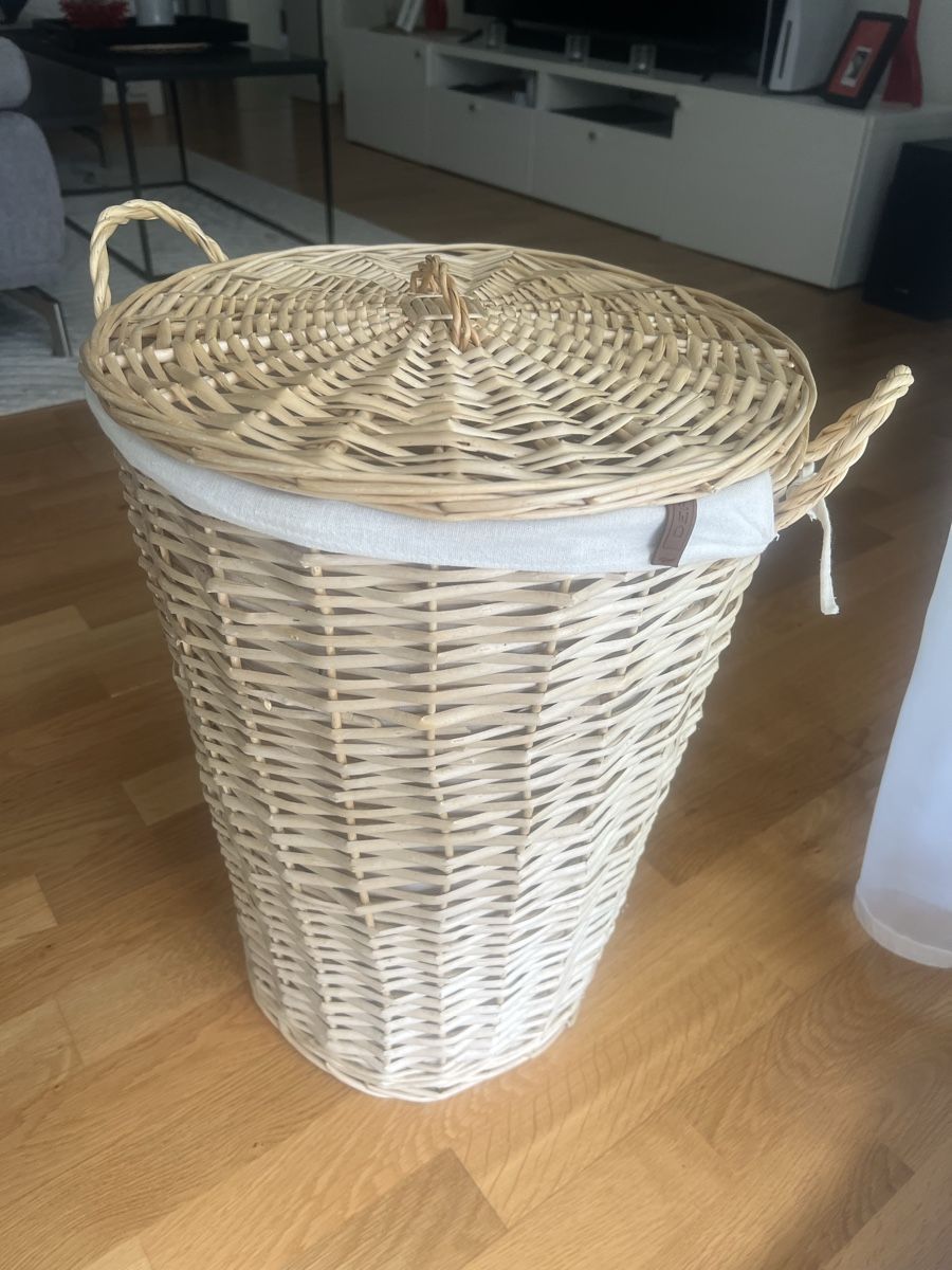 Paniers à linge: Wäschekorb rund mit Deckel – D'occasion à Zürich par ale_ap