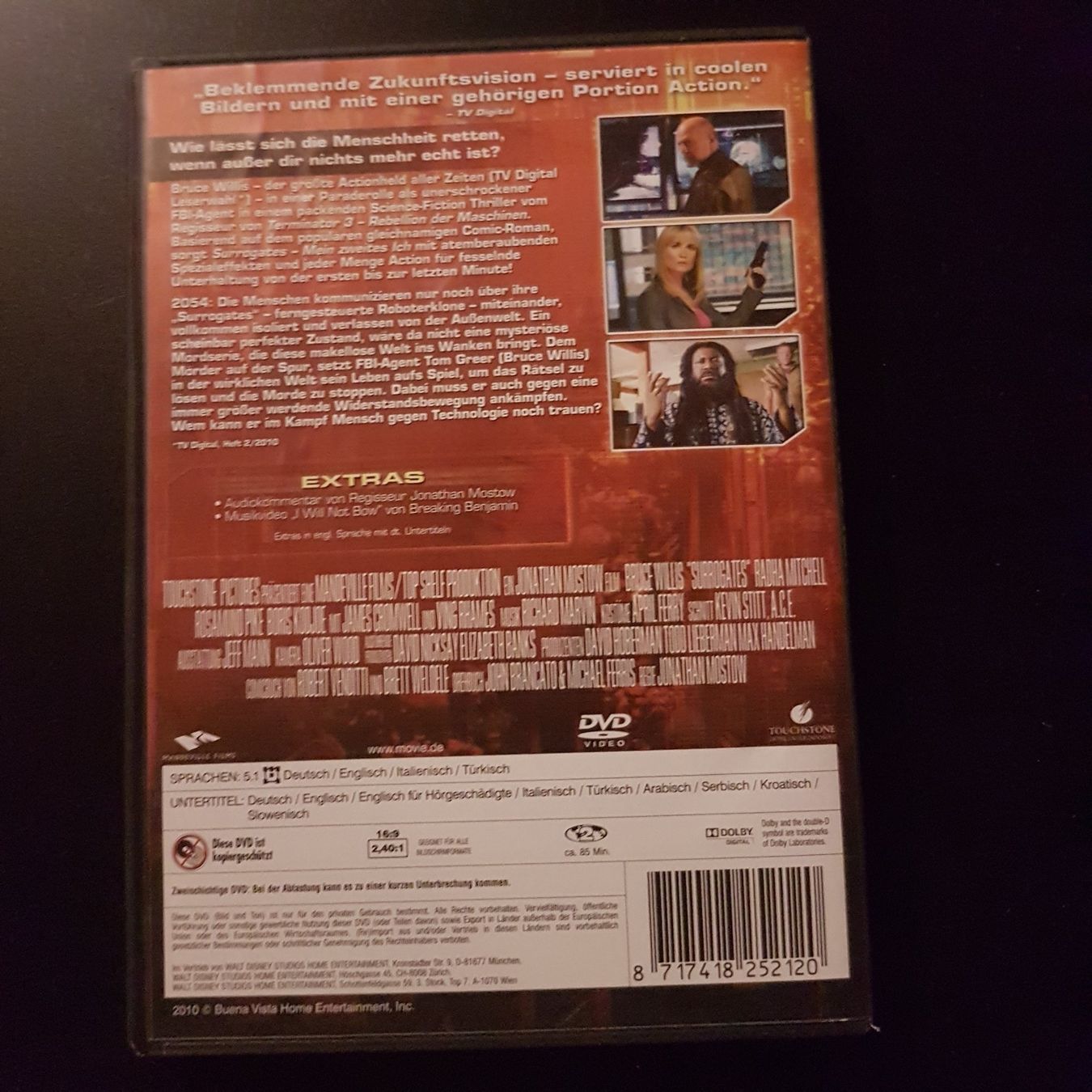 Tutti i DVDs: Surrogates - mein zweites Ich DVD – Usato da Uetendorf venduto da oinkioink88 1
