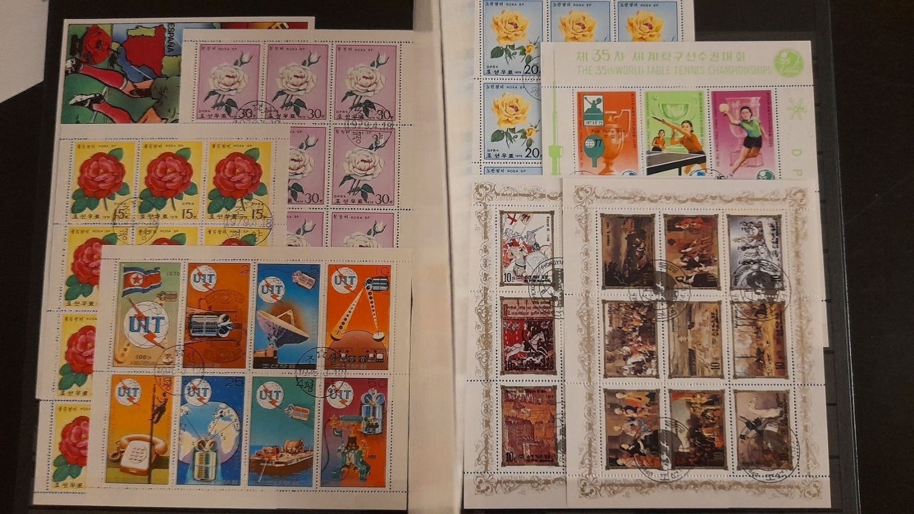 Tutti i francobolli: Sonderblocks Korea mit Album – Usato da Balgach venduto da SIMEON27 4