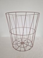 Hübscher Metallkorb Altrosa