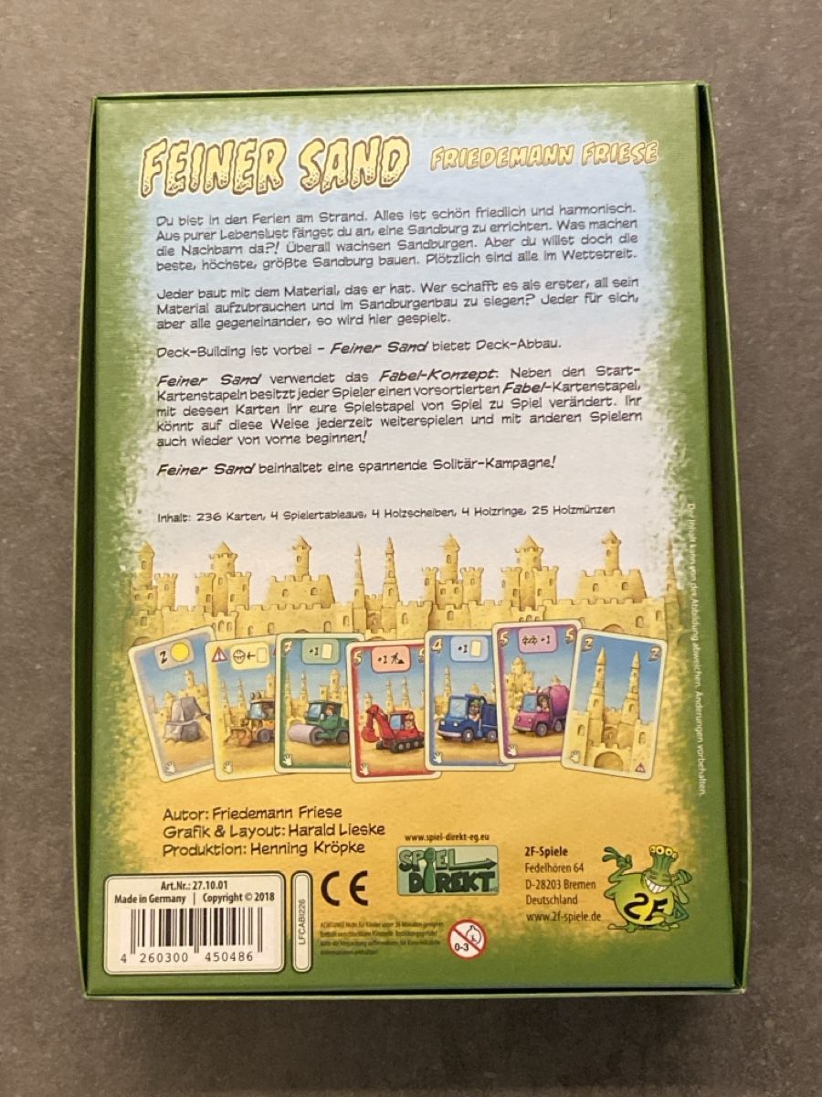 Alle DVDs: Feiner Sand – Gebraucht aus Au (ZH) von Thanks 1