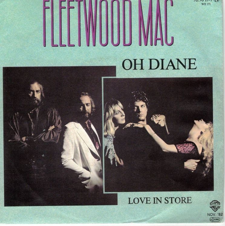 Dischi in vinile: Single7  Fleetwood Mac  -- Oh Diane – Usato da Rheinau venduto da thespecials