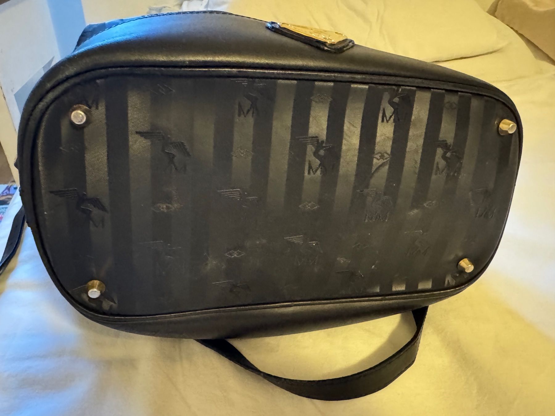 Maison Mollerus Borse da donna: Beuteltasche classic schwarz/gold NIESEN – Usato da Oberrieden venduto da Olivianeu 5