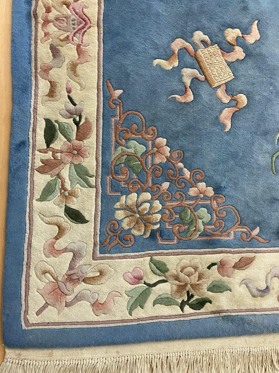 Teppiche: China Teppich, hellblau, Vintage Style – Gebraucht aus Weinfelden von MariaTG 1