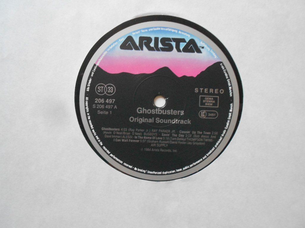Dischi in vinile: S.O.S. FANTOMES  -  GHOSTBUSTERS – Usato da Bex venduto da Giorgiob 2