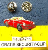 MGB ROT ROADSTER CABRIO OFFEN ROT AUTO PIN ENAMEL