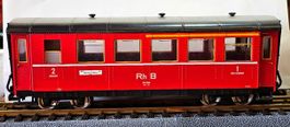 LGB 3063 RhB Personenwagen "Chur-St.Moritz" - 1. Kl. / 2. Kl