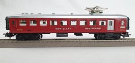 Märklin 4035 SBB Speisewagen Dr4 10127 Version: 1959