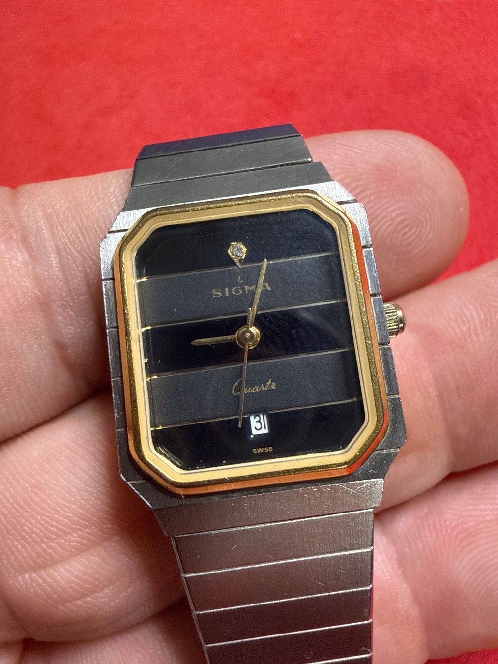 Orologi: Sigma Quarz 22 mm – Usato da Pfeffingen venduto da Allhandelklgwatches