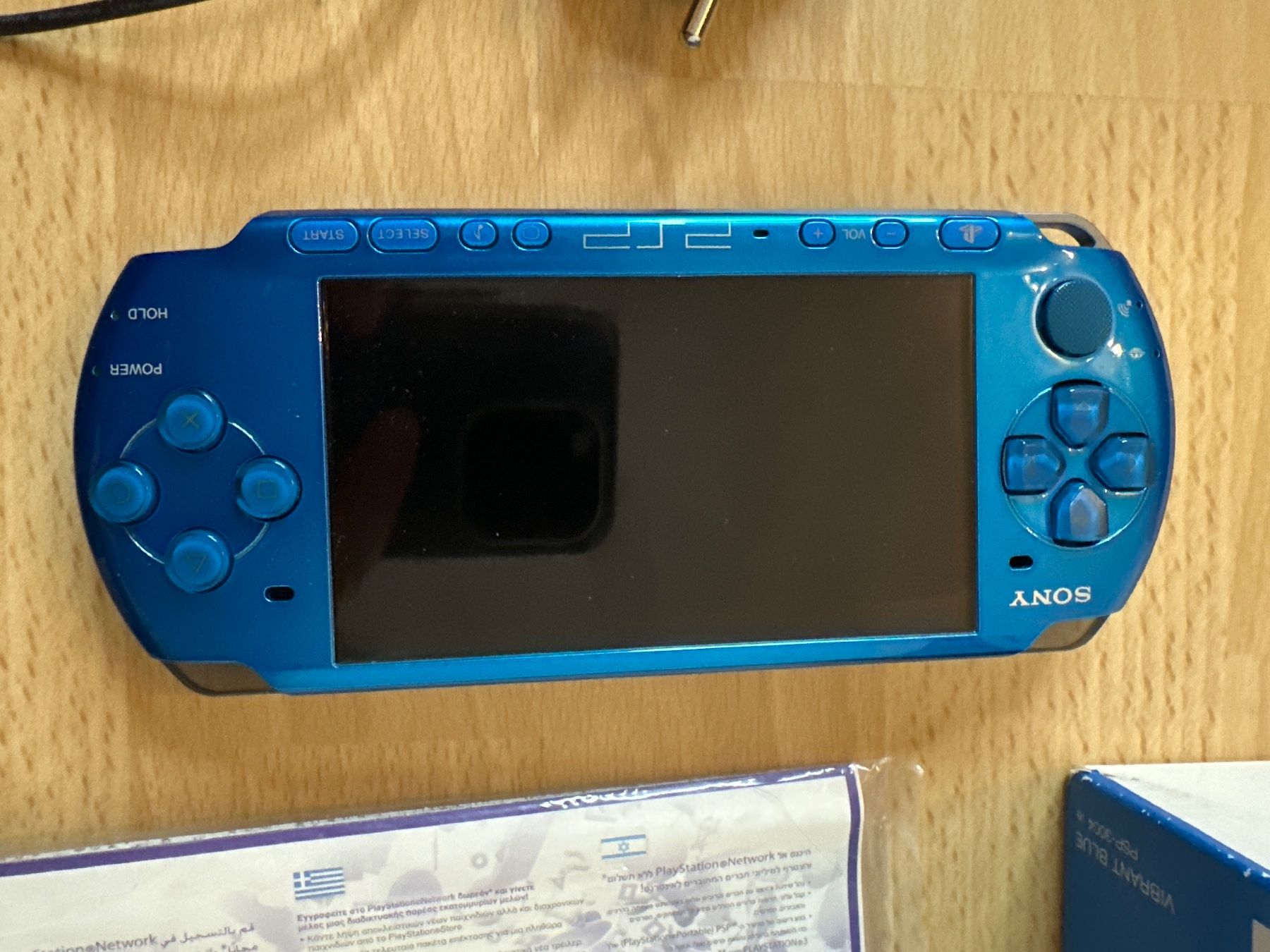 Sony Konsolen: PSP Konsole vibrant blue – Gebraucht aus St.gallen von taduz 1