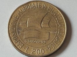 200 lire 1992