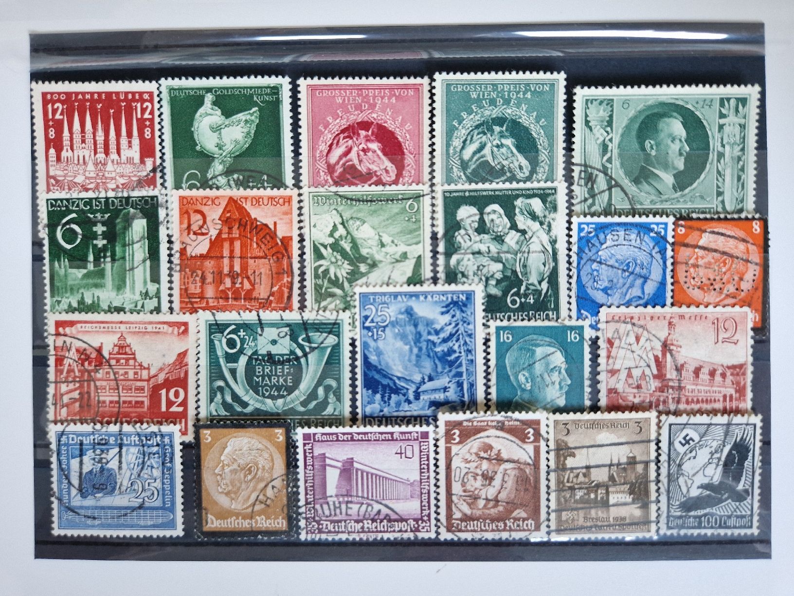 Alle Briefmarken: Deutsches Reich Briefmarken – Gebraucht aus St. Gallen von Enrico_SG