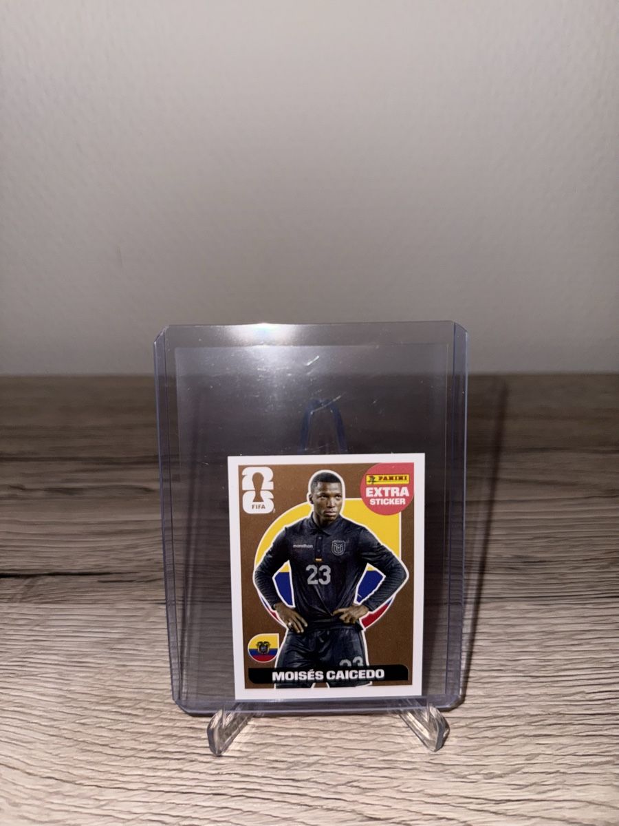 Panini Carte collezionabili: Panini Extra Sticker Moises Caicedo Bronze🔥 – Nuovo (secondo la descrizione) da Kloten venduto da zla_ljiljan