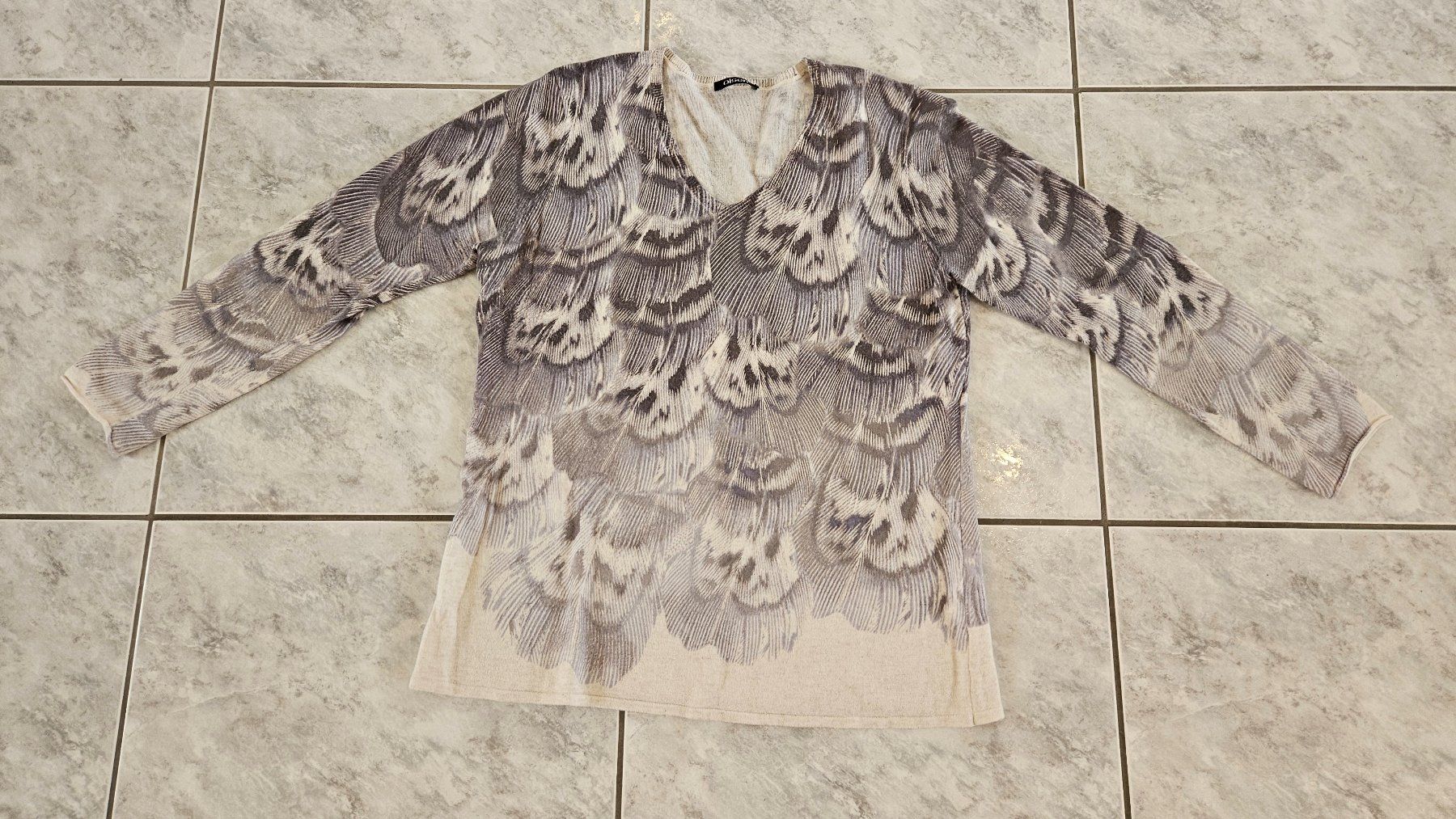 Maglioni & Felpe: Schöner Damenpullover mit Muster, Grösse 42 Wolle/Viskose – Usato da Gossau ZH venduto da fashiontwo 6
