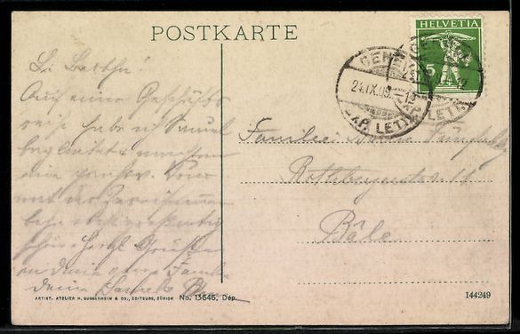Ansichtskarten: AK Lutry, Le Quai – Gebraucht aus Berlin von bartko-reher 1