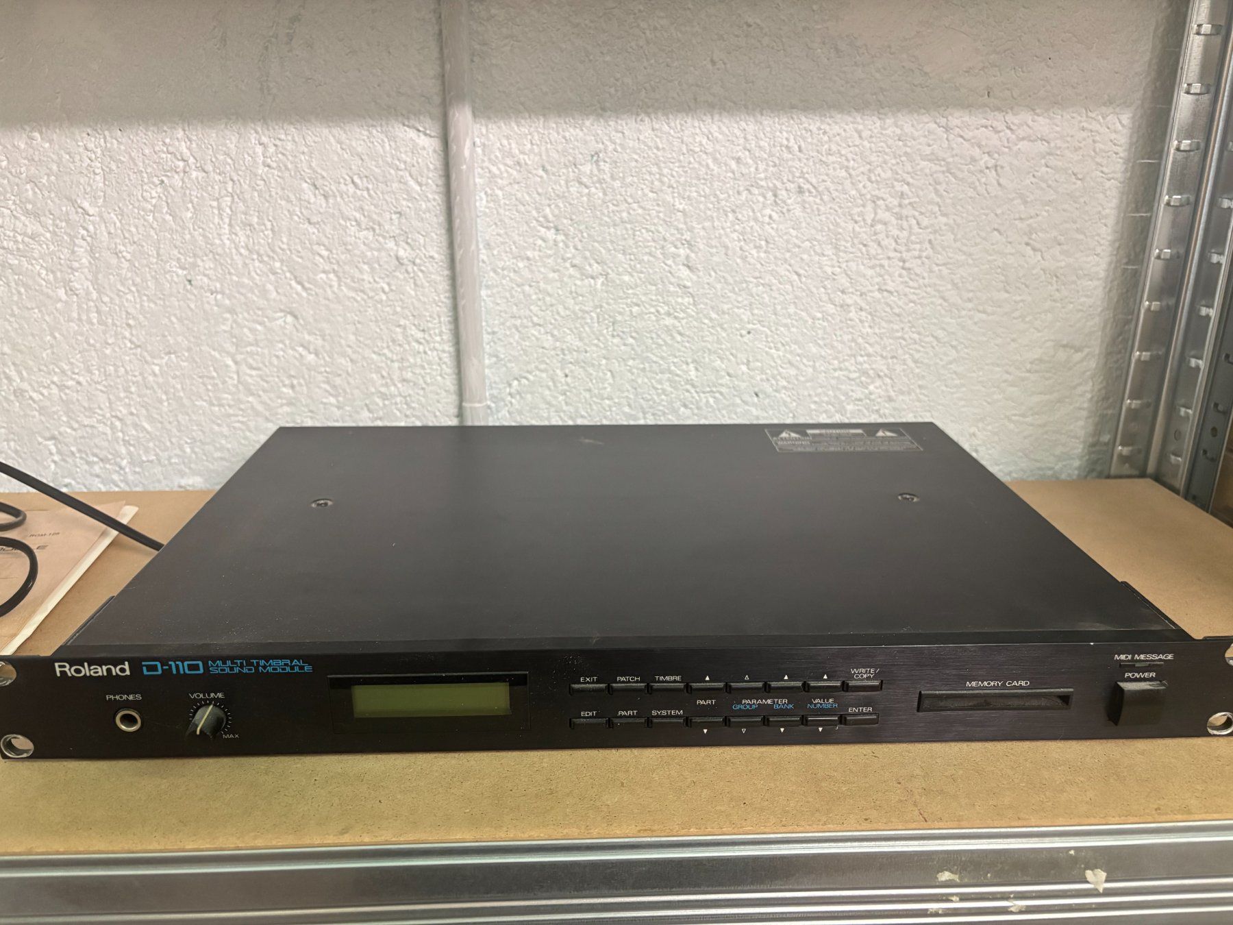 Roland Strumenti musicali: Roland D-110 + manuel FR – Usato da La Chaux-du-Milieu venduto da Bloute 1