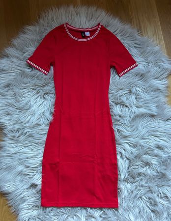 Vestito rosso H&M - Taglia 34/XS