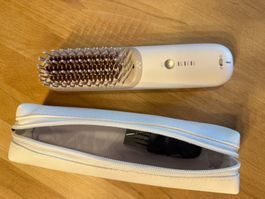 Wiederaufladbarer Glätteisen und Lockenstab