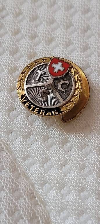 TCS Plaquettes & Badges: Pins argent vétéran tcs – D'occasion à Vésenaz par emose