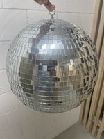 Discokugel 38cm, Motor, Scheinwerfer - Party-Komplettset :)