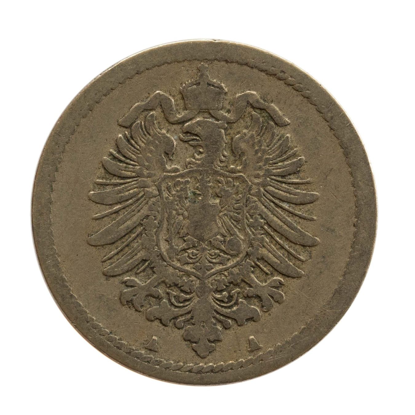 Tutti le monete: Deutschland Kaiserreich 5 Pfennig 1875 A – Usato da Rotkreuz venduto da num_6343 1