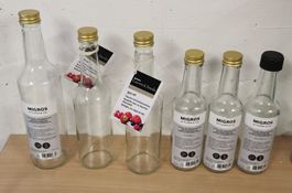 6 Flaschen mit Drehverschluss von MIGROS
