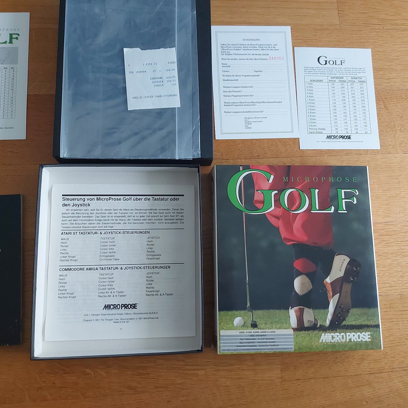 Spiele: Microprose Golf OVP Amiga – Gebraucht aus Aarau von Kaesekuchen2000 4
