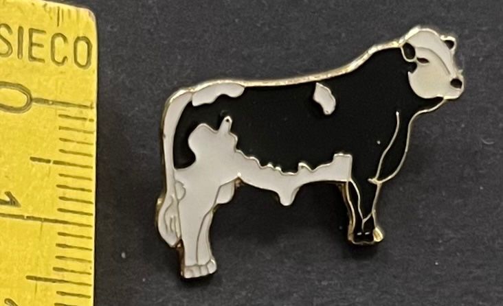 Swiss Placchette & Badge: Simmentaler Kuh / Pin – Usato da Ostermundigen venduto da DaxKarten-75
