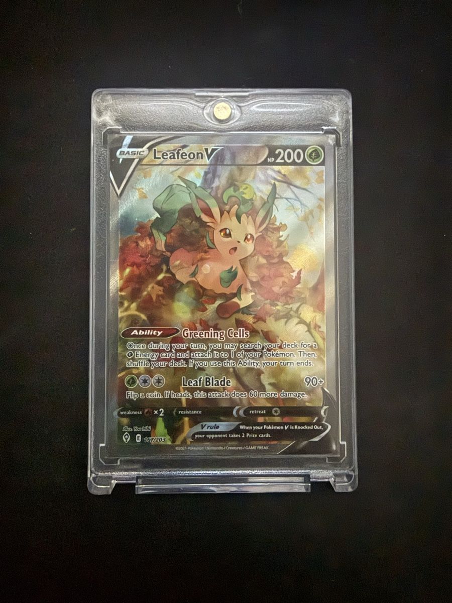 Pokémon Carte collezionabili: Leafeon V – Nuovo (secondo la descrizione) da Neuhausen venduto da and_mjk6
