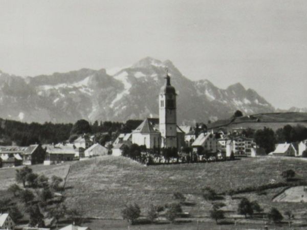 Ansichtskarten: Speicher mit Säntiskette , Kirche – Neu (gemäss Beschreibung) aus Grenchen von Bluemchen1900