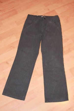 anthrazit Nadelstreifenhose 128/134