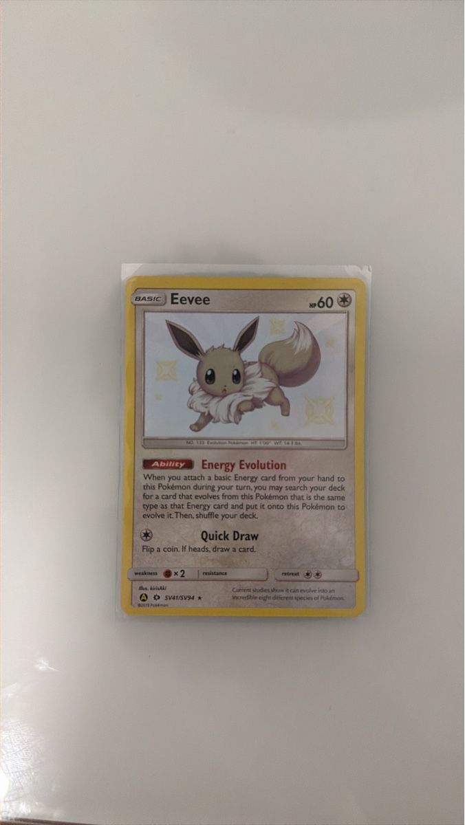 Cartoline: Pokemon Eevee Card Mint Hidden fates – Nuovo (secondo la descrizione) da Bäch SZ venduto da tuy_tv9y