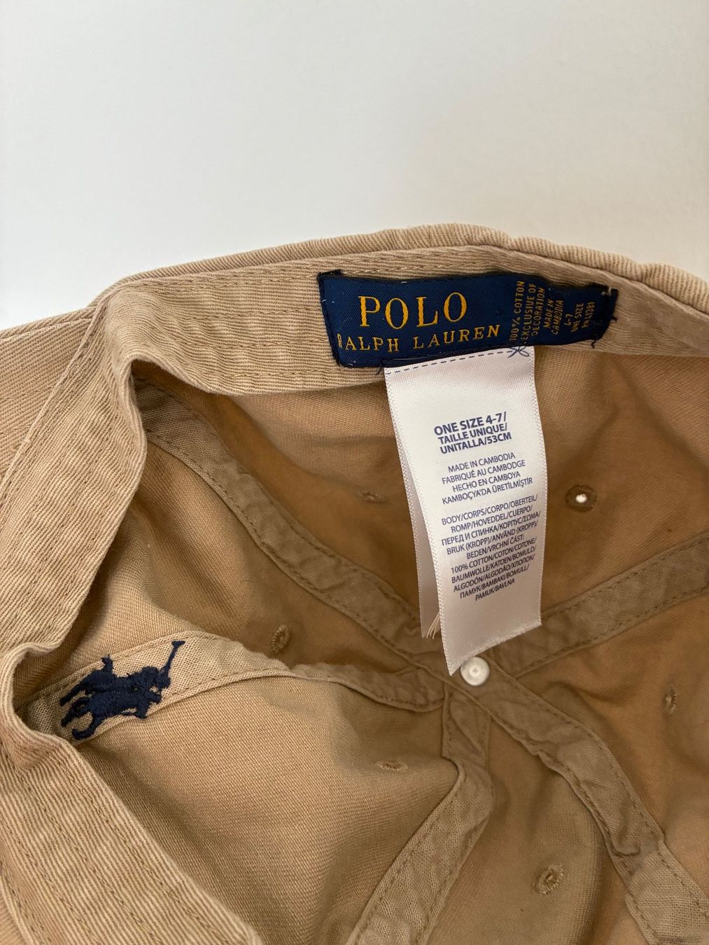 Ralph Lauren Vestes & Manteaux: Polo Ralph Lauren Cap beige gebraucht – D'occasion à Meilen par ari_yj75 3