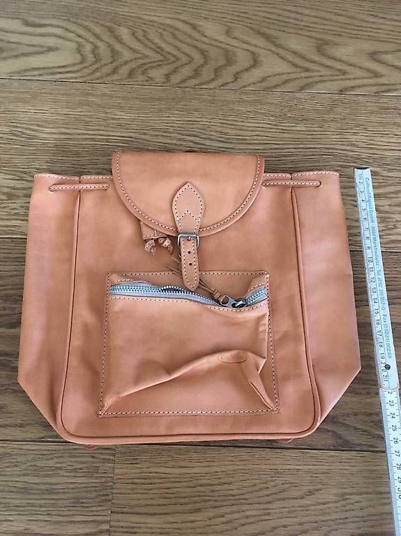 Zaini: Rucksack aus echtem Leder, kinderrucksack – Usato da Rebstein venduto da Dom-Grab_83 2