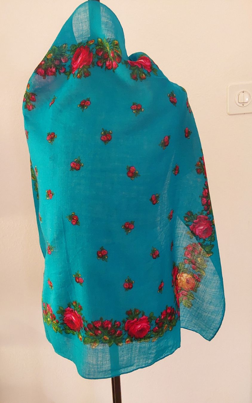 Foulard & Sciarpe: Schal Tuch Wolle quadratisch – Nuovo (secondo la descrizione) da Köniz venduto da scopello12 1