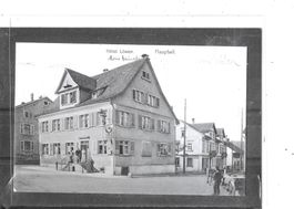 TG Hauptwil 1908 mit Hotel Löwen