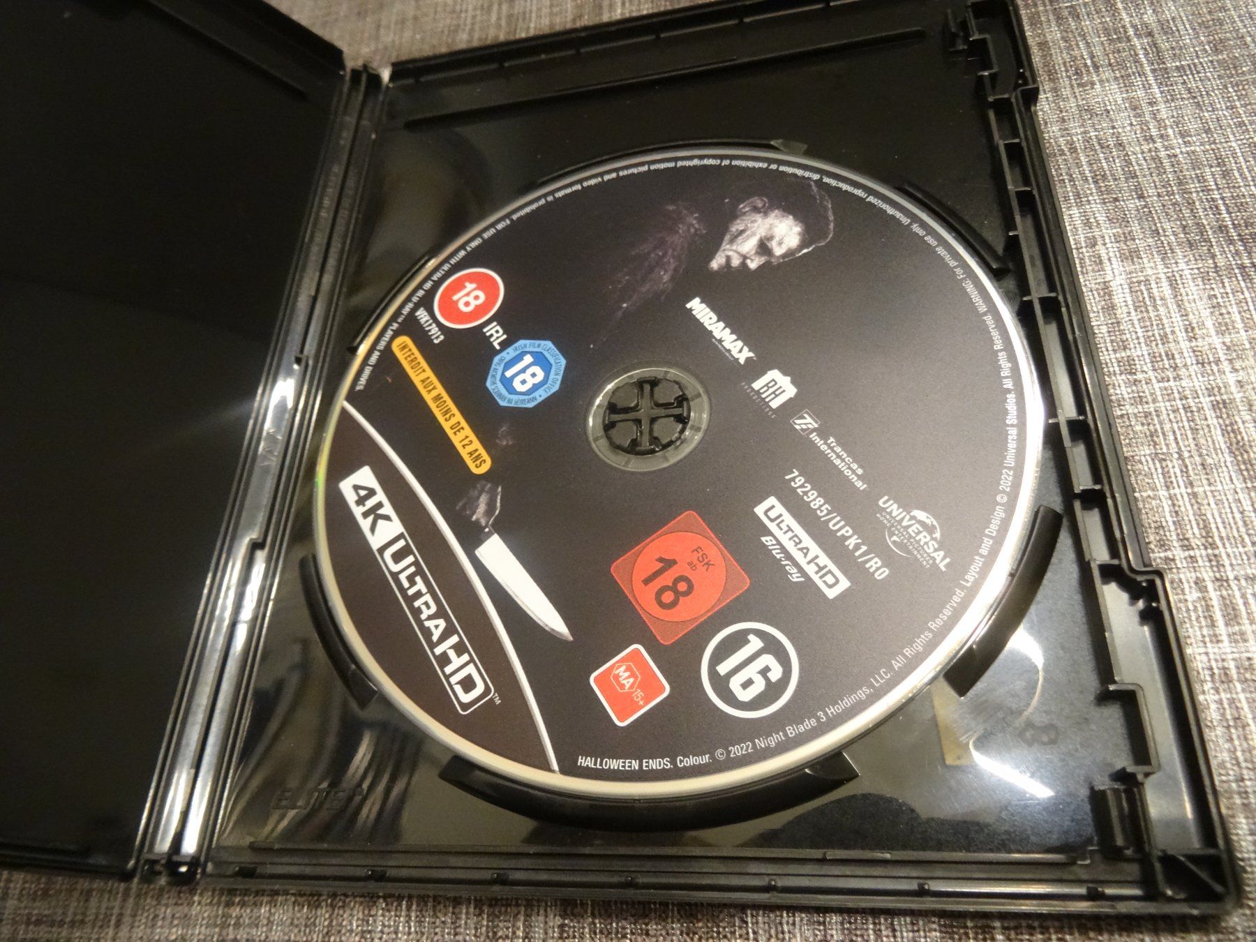 Tutti i DVDs: Halloween Ends 4K Ultra HD Blu-ray – Usato da Olten venduto da Disc-Verkauf 1
