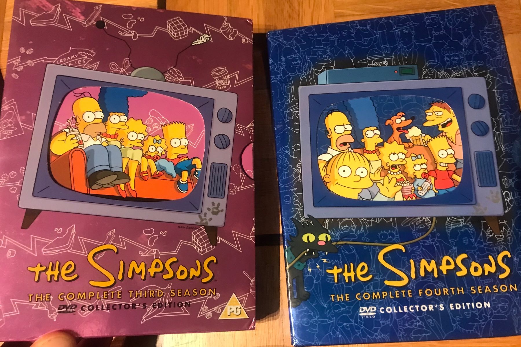 Alle DVDs: Collection complète DVD The Simpsons en anglais 10 coffrets – Gebraucht aus Chesières von Dungaraid 3