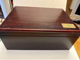 HUMIDOR  cave à cigares en bois Hygromètre 