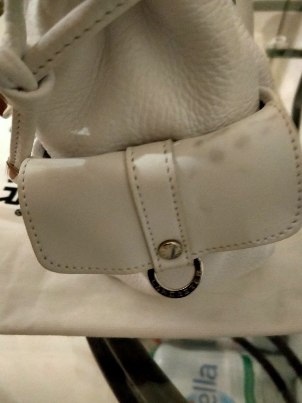 Lancaster Borse da donna: Sac à main Lancaster blanc – Usato da Veytaux venduto da Christianelucie 2