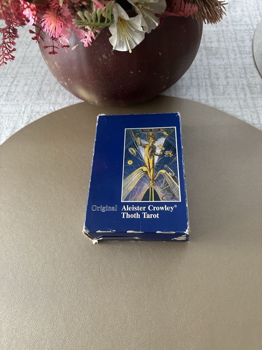 Karten: Tarotkarten, Aleister Crowley Thoth Tarot 1986 – Gebraucht aus Sevelen von Stopglobal.