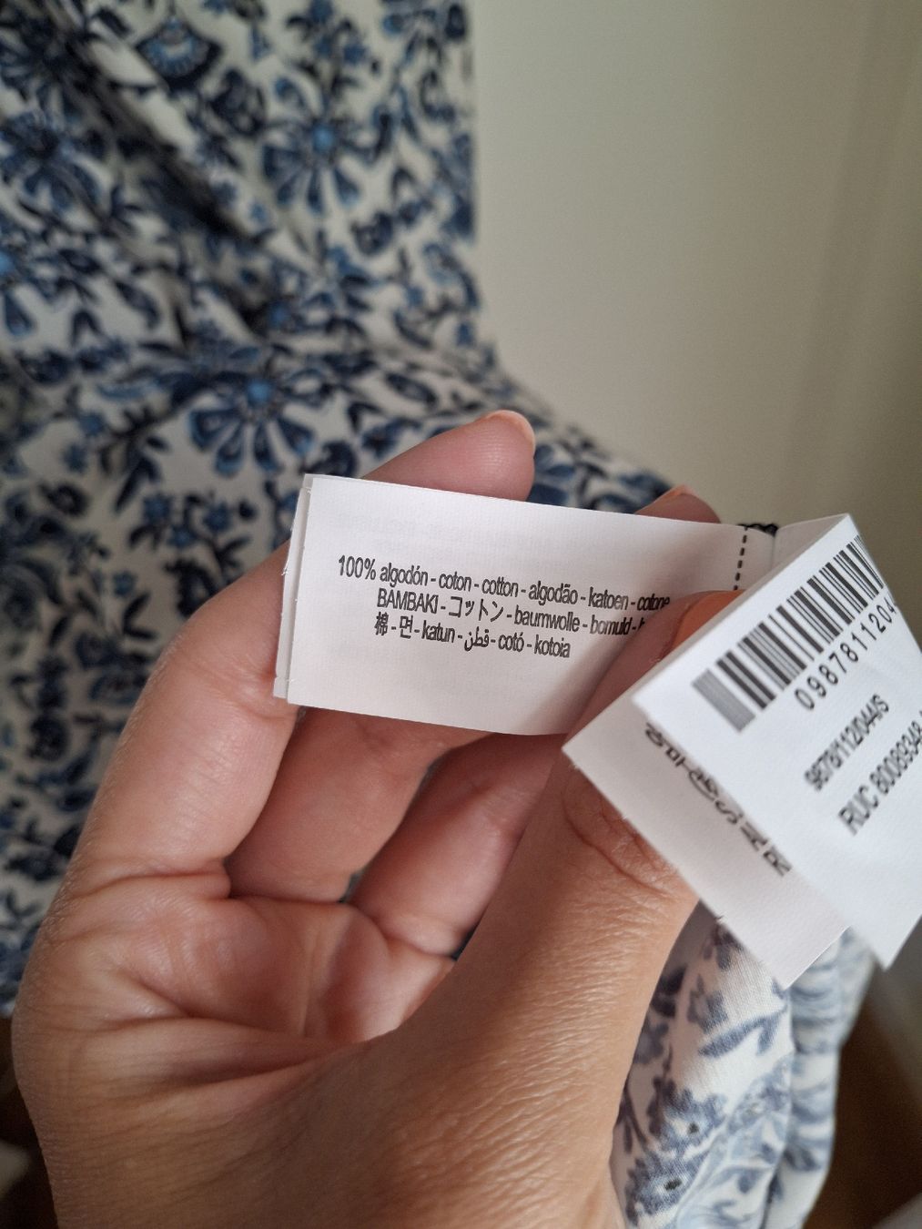 Zara Kleider: Robe Bleue et blanche Zara S – Neu und originalverpackt aus Lausanne von Cognitia 2