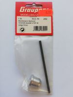 Graupner Aluminium-Spinner 19mm Gewinde U7/32"-32 Nr. 252