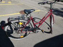 Stadt-/ Transport-Velo mit 3x7 Gängen
