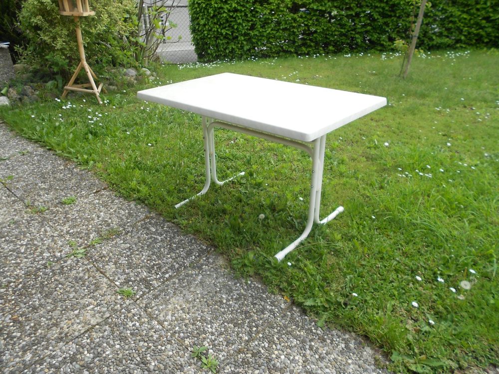 kleiner Gartentisch klappbar Klapptisch Balkontisch Kaufen auf Ricardo