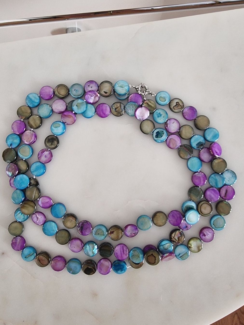 Catenine: Schmuck Set - Perlen - Armband und Halskette – Nuovo (secondo la descrizione) da Zürich venduto da Nala2811 8