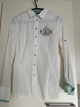 Weisse Bluse L’Argentina Gr. 36 Top Zustand