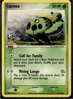 Cacnea EX Crystal Guardians 47/100 Pokemon EN